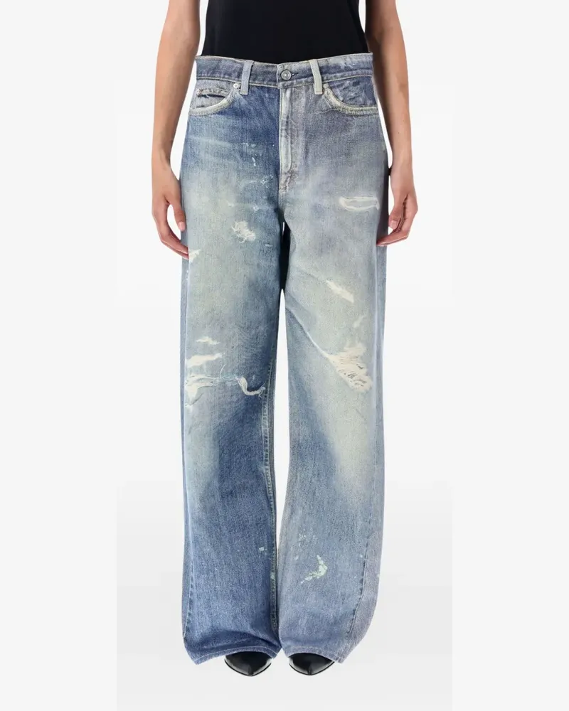Our Legacy distressed-effect jeans - Blau Blau