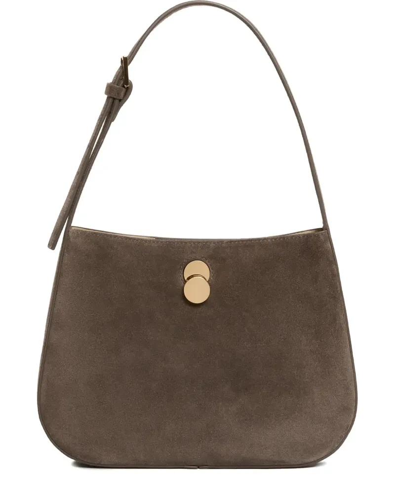 Fabiana Filippi suede shoulder bag - Braun Braun