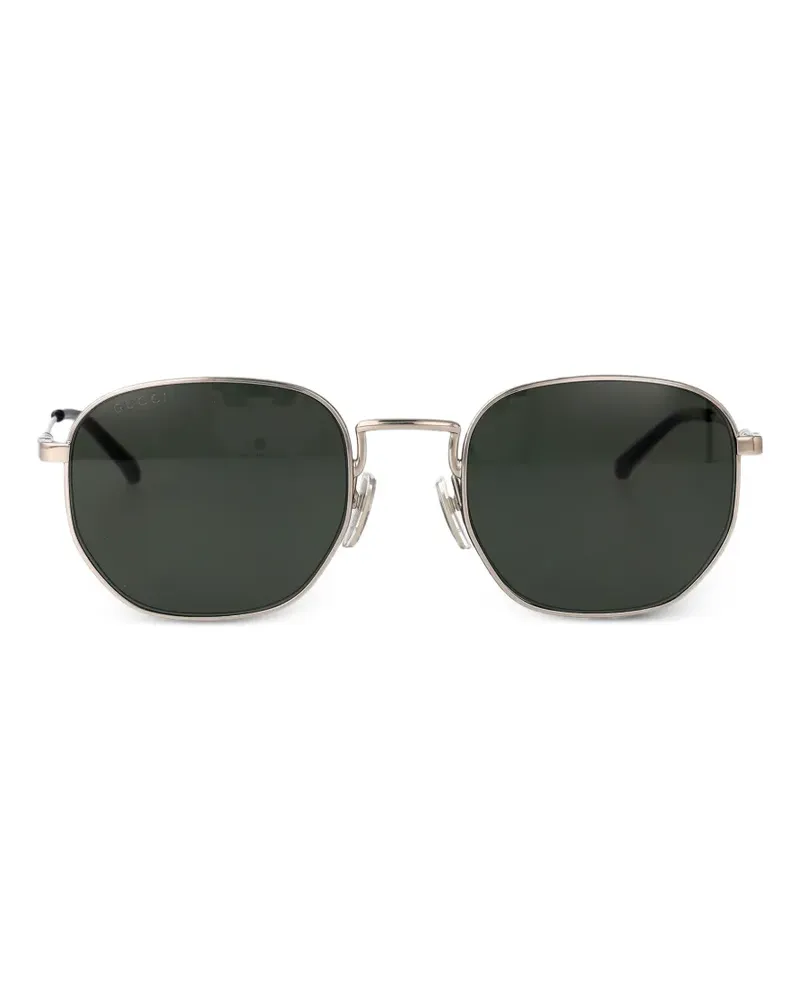 Gucci round frame sunglasses - Silber Silber