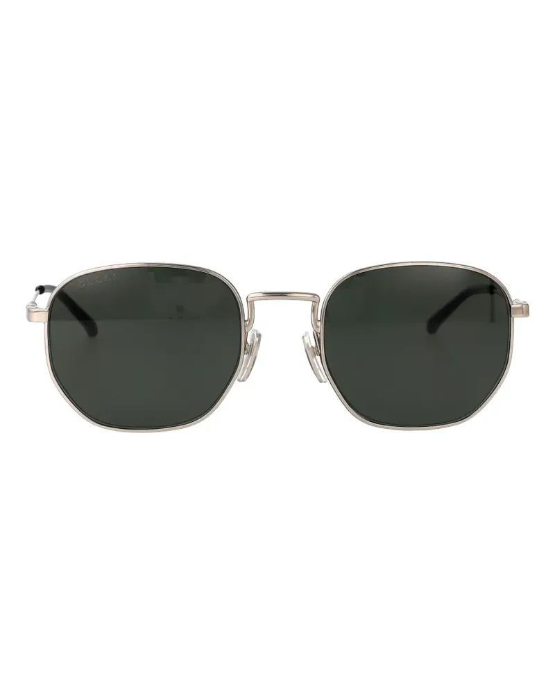 Gucci round frame sunglasses - Silber Silber