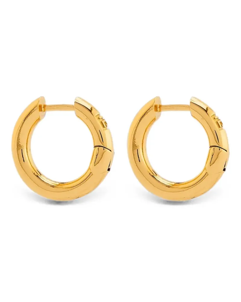 Federica Tosi Eva hoop earrings - Gold Gold