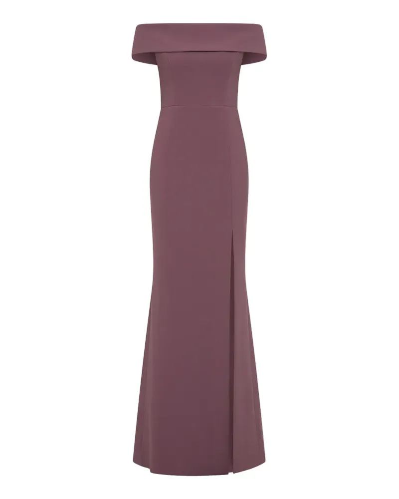 Rebecca Vallance Schulterfreies Venice Maxikleid - Violett Violett