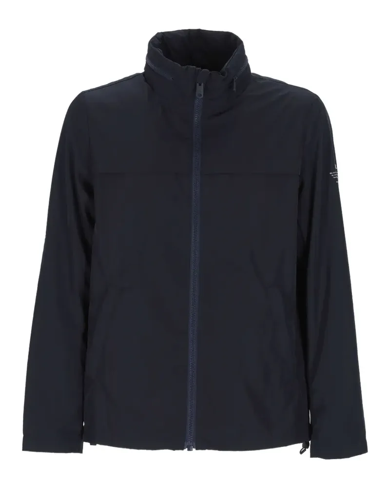 ECOALF Beni high-neck zip-up jacket - Blau Blau