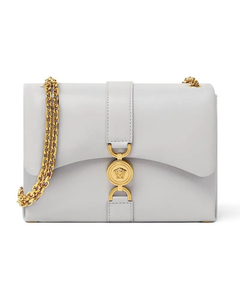 Versace Kleio Schultertasche - Weiß Weiß