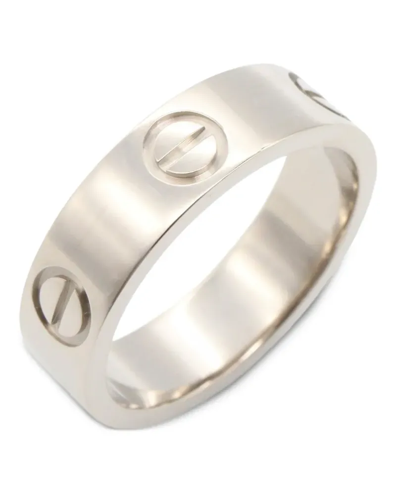 Cartier Love screw-detail ring - Silber Silber