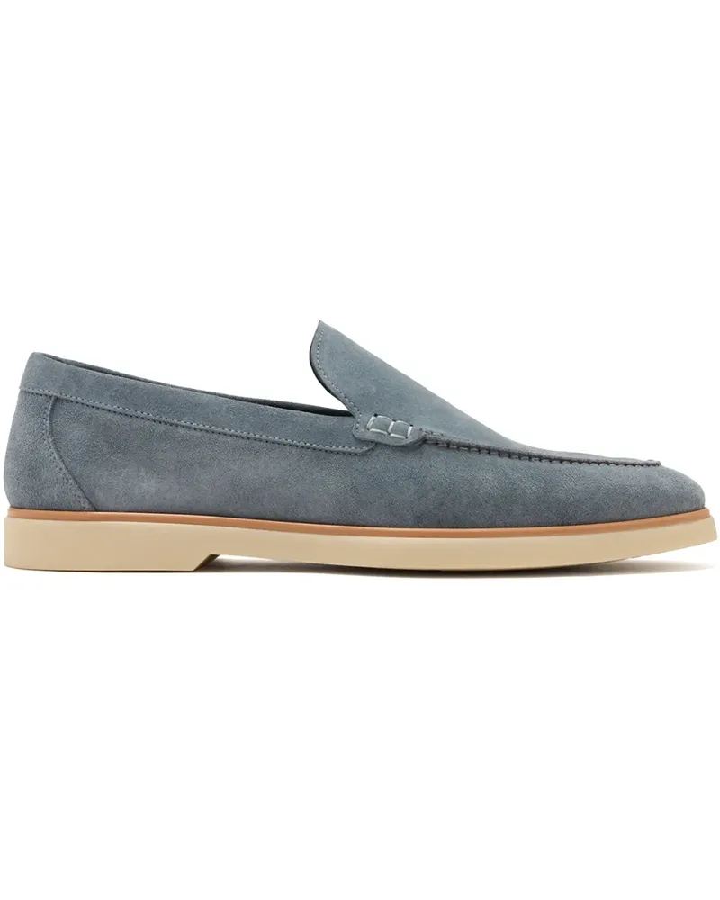 Magnanni Loafer aus Wildleder - Blau Blau