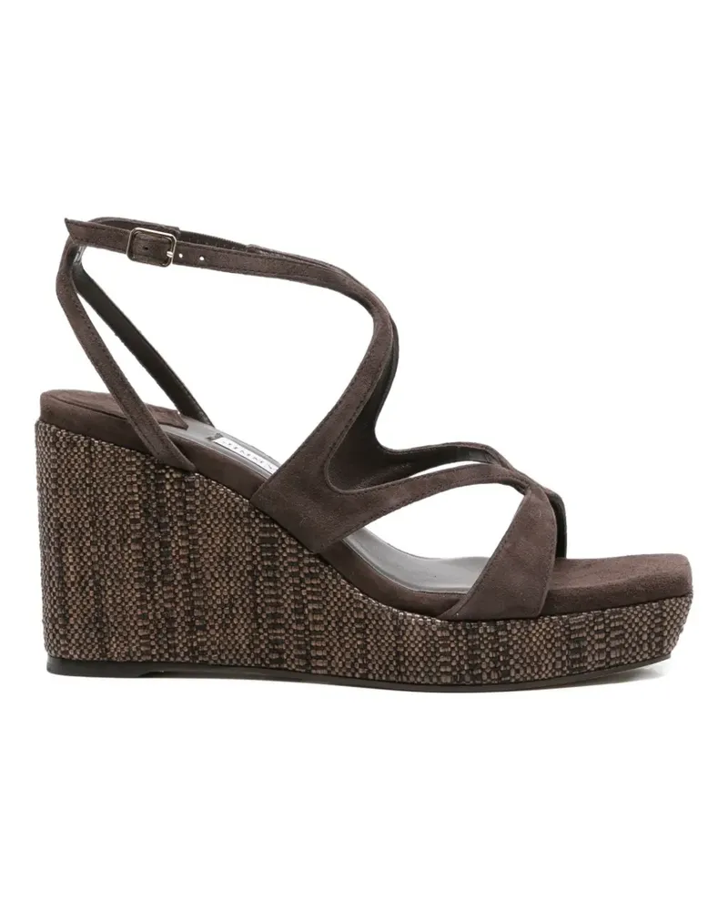 Jimmy Choo Ayla Sandalen mit Wedge-Absatz - Braun Braun