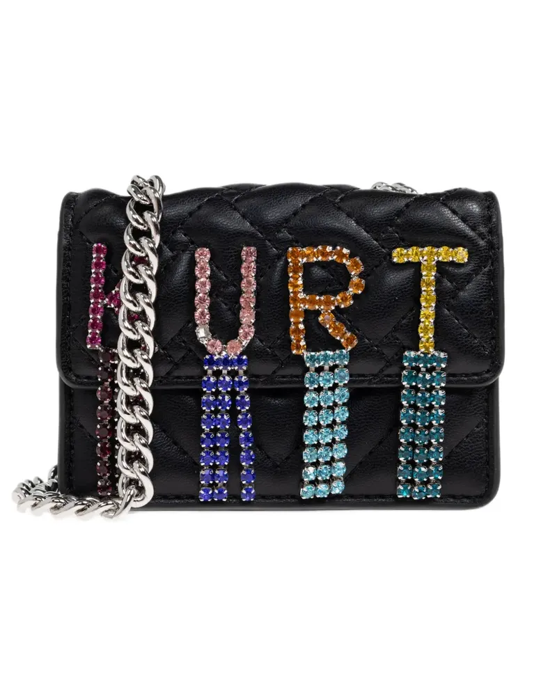 Kurt Geiger Micro Kensington Tasche - Schwarz Schwarz