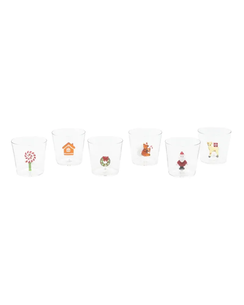 Ichendorf Milano Christmas Gläser (6er-Set) - Weiß Weiß