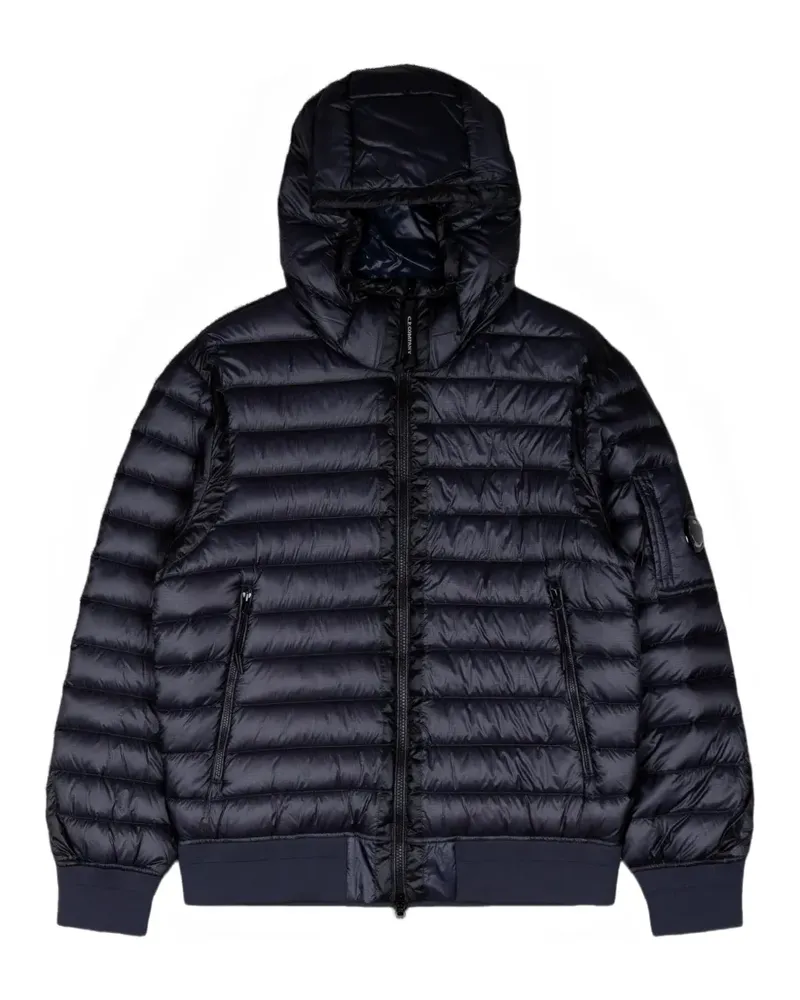 C.P. Company hooded lens jacket - Blau Blau
