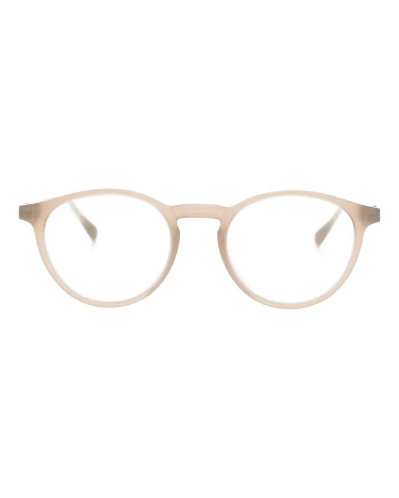 Mykita Lais round-frame glasses - Nude Nude