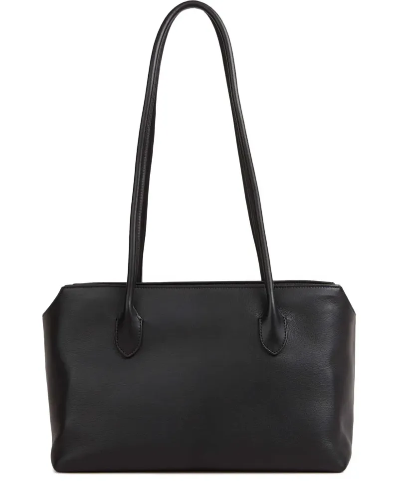 The Row Terrasse rectangular shoulder bag - Schwarz Schwarz