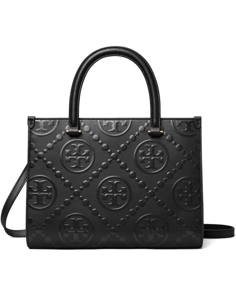 Tory Burch T Monogram Square Tote Bag - Schwarz Schwarz