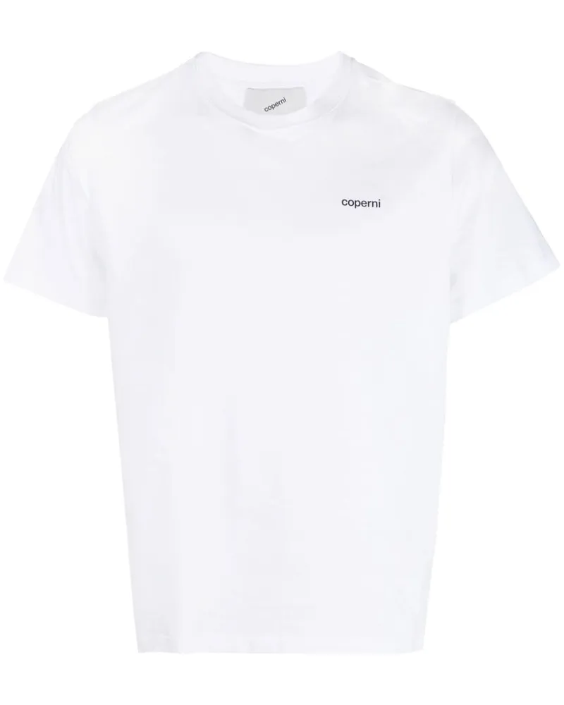COPERNI T-Shirt mit Logo-Print - Weiß Weiß
