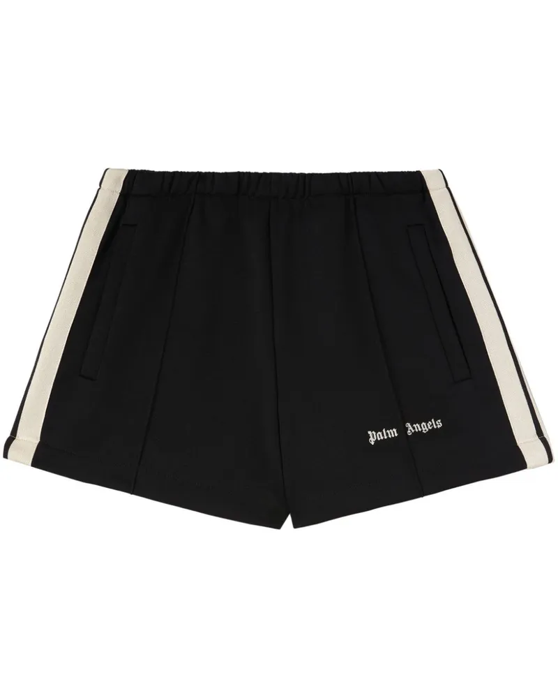 Palm Angels Joggingshorts mit Streifen Schwarz