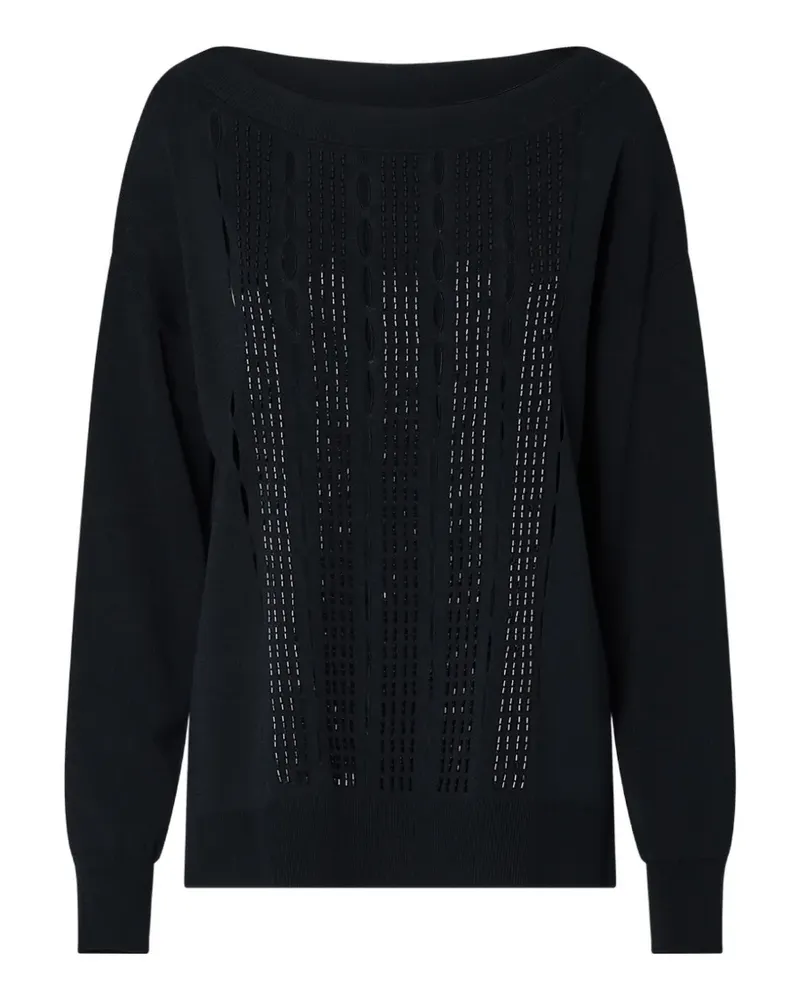 Liu Jo Pullover mit Cut-Outs - Schwarz Schwarz