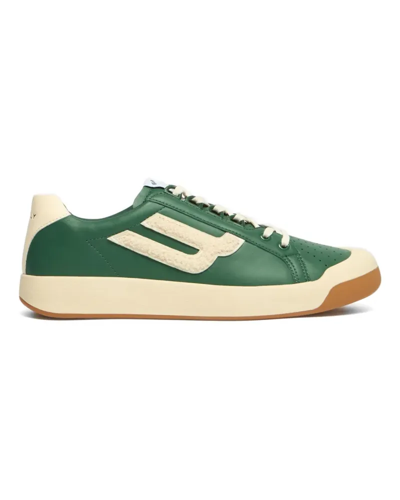Bally Tennis Collection lace-up leather sneakers - Grün Grün