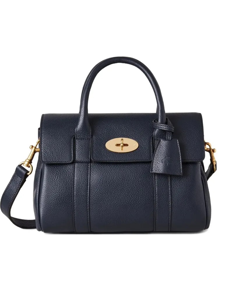 Mulberry Kleine Bayswater Satchel-Tasche - Blau Blau