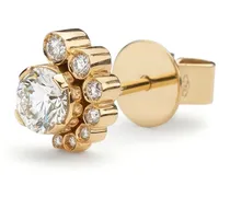 18K recycled yellow gold Petite Celestine diamond earring