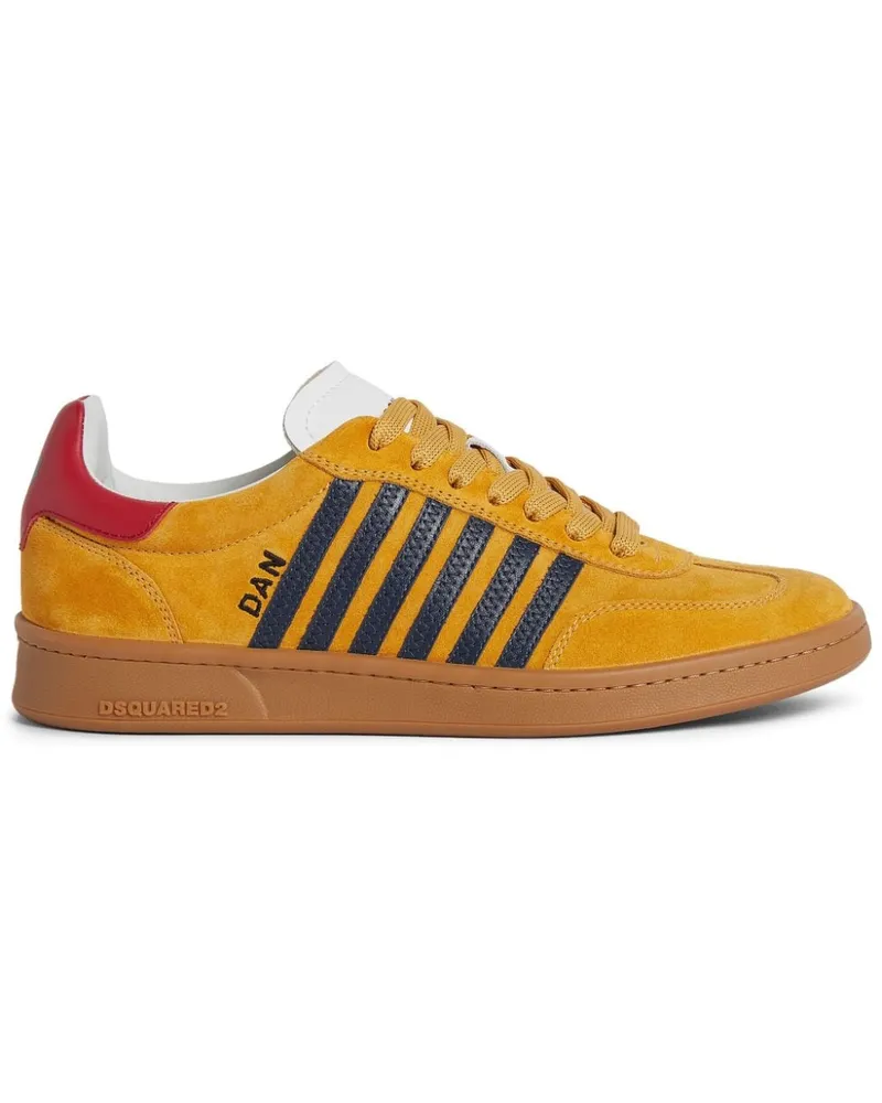Dsquared2 Boxer Sneakers aus Wildleder - Gelb Gelb