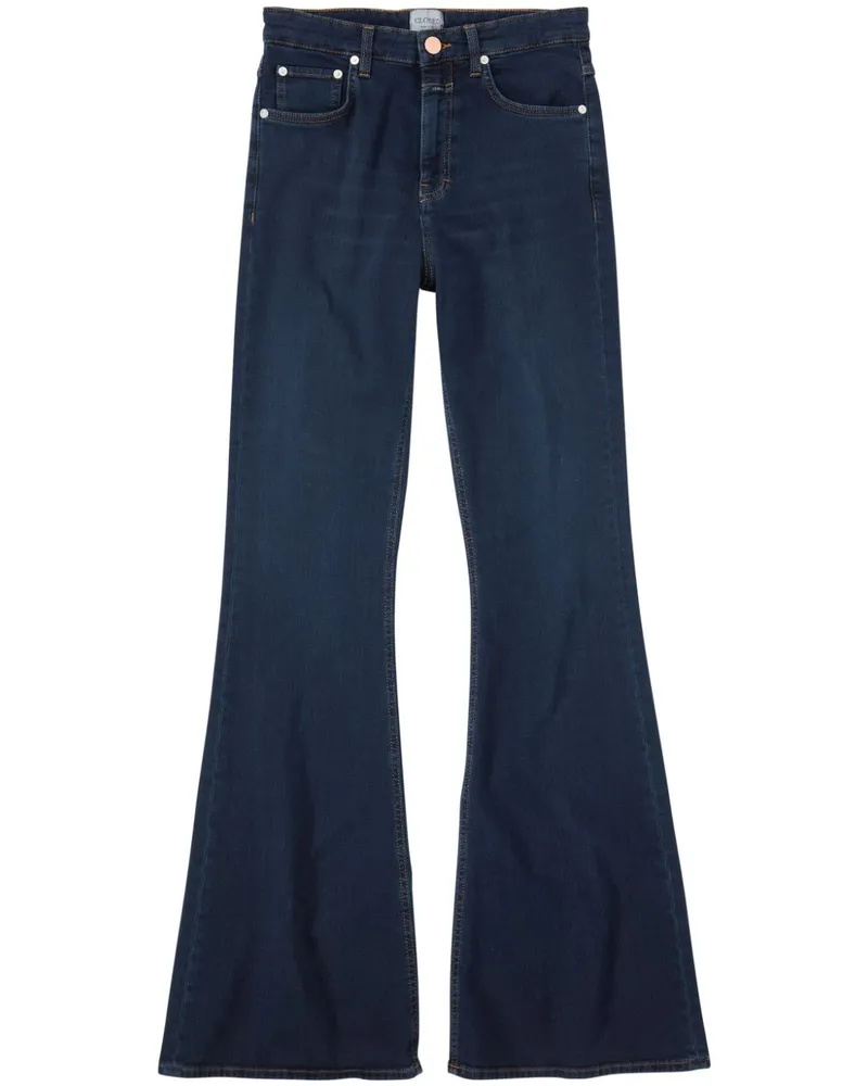 Closed Rawlin Schlagjeans mit hohem Bund - Blau Blau