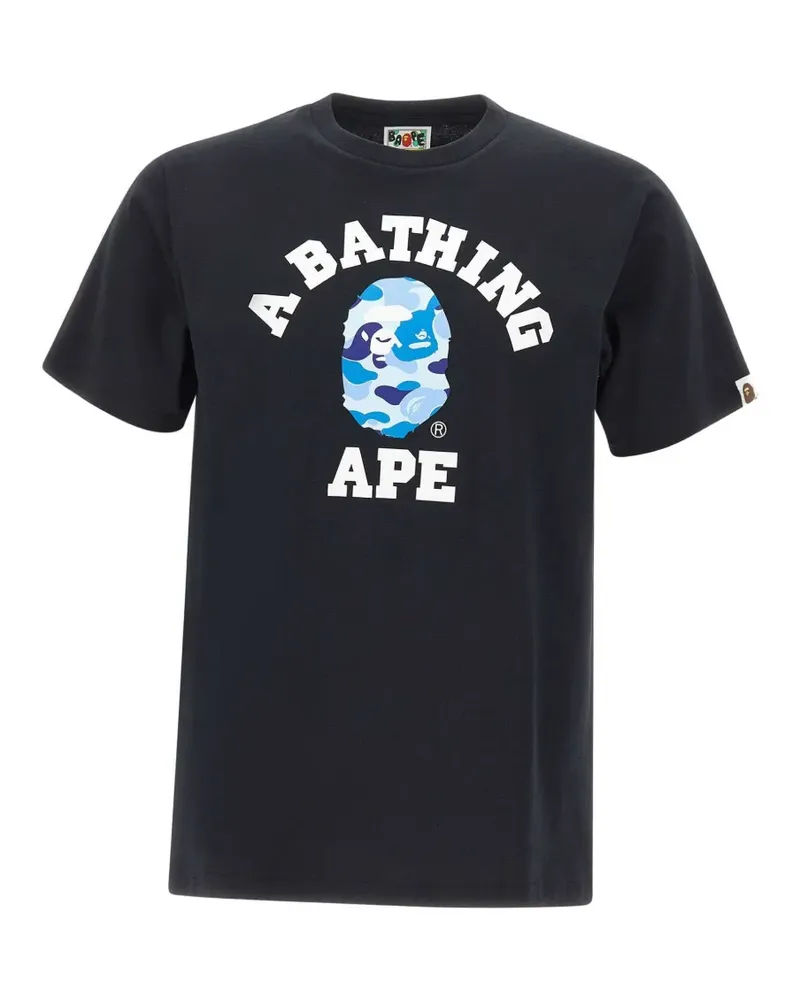 BAPE ABC Camo College T-shirt - Schwarz Schwarz
