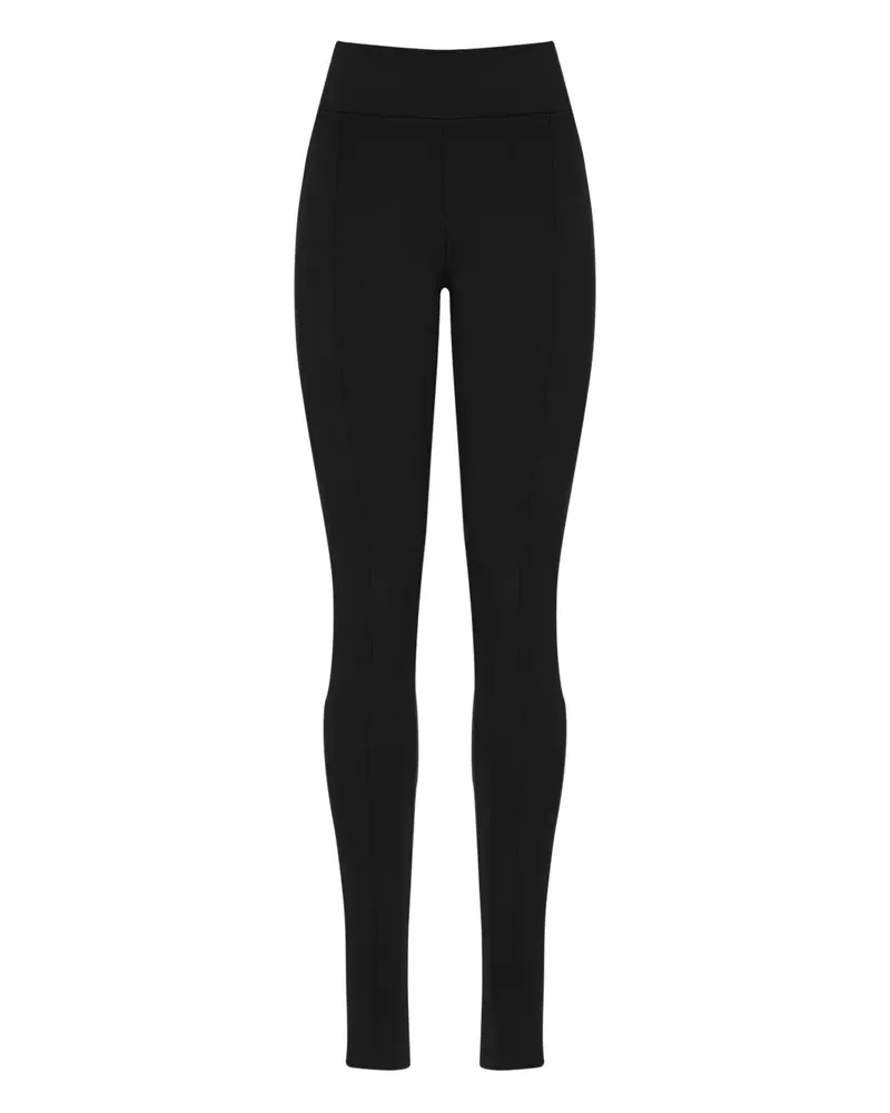 Lygia & Nanny Hose aus Faux Fur - Schwarz Schwarz