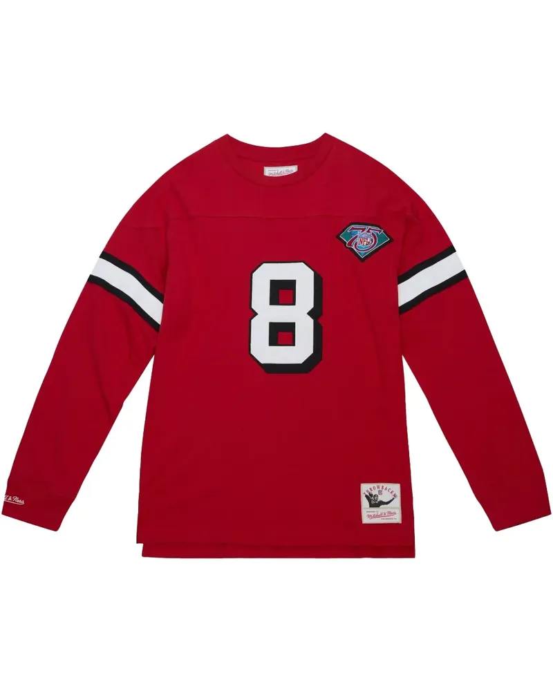 Mitchell & Ness 1994 Steve Young San Francisco 49ers Name & Number "Black" T-Shirt - Rot Rot