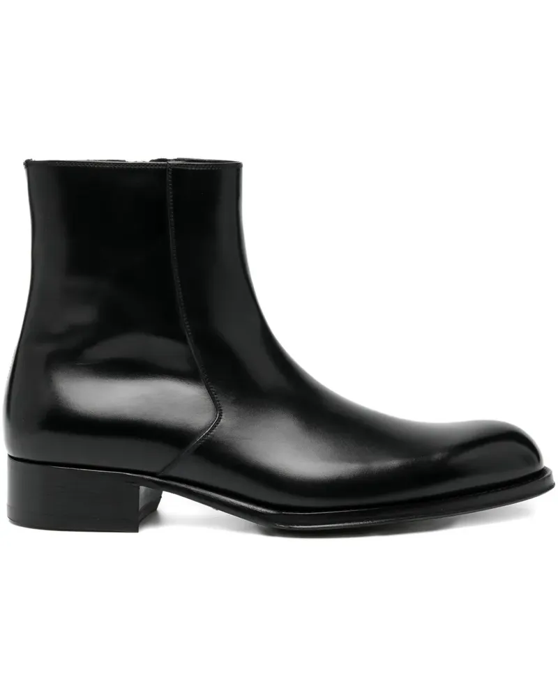 Tom Ford 27mm Edgar ankle boots - Schwarz Schwarz