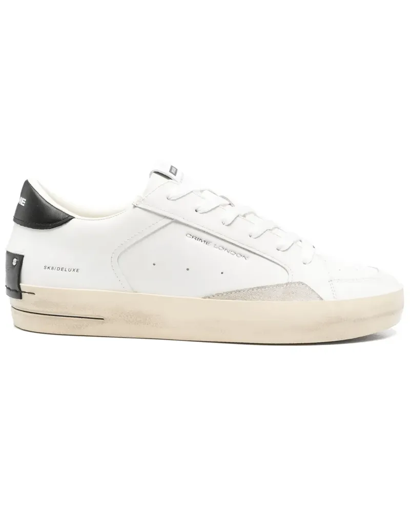 Crime SK8 Deluxe Sneakers - Weiß Weiß