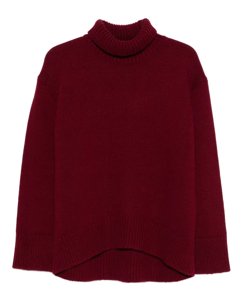 PLAN C Pullover mit Rollkragen - Rot Rot