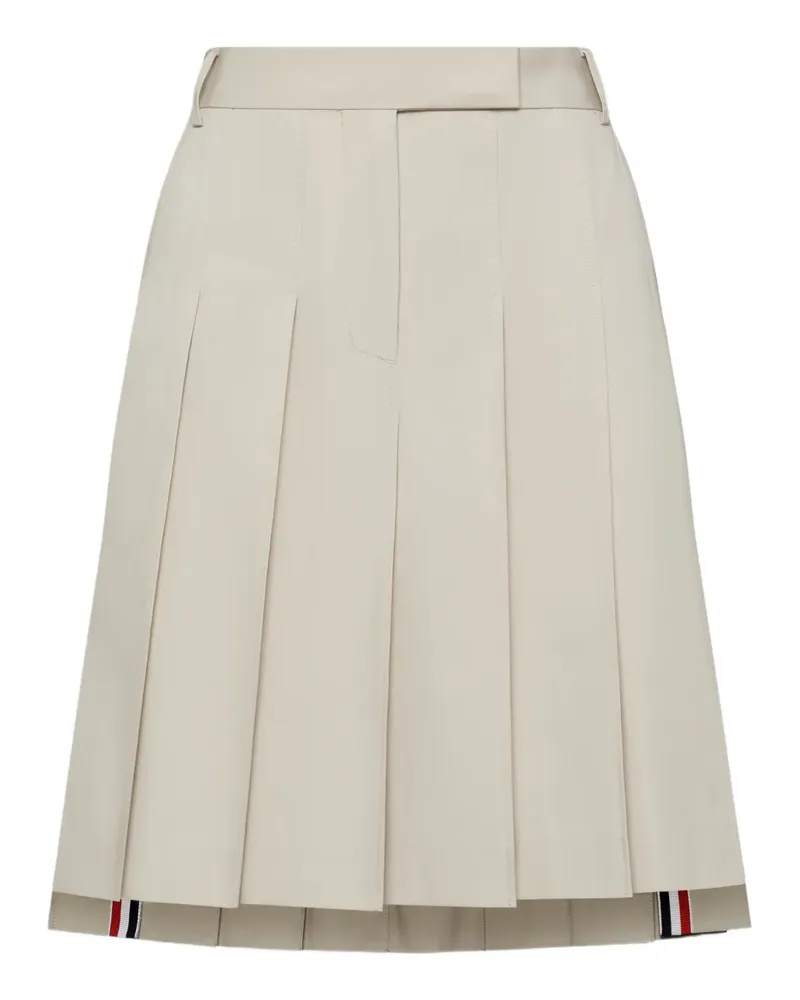 Thom Browne Minirock mit Falten - Nude Nude