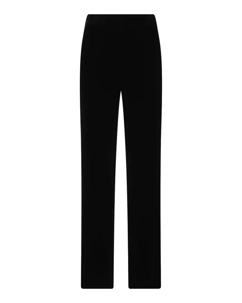 KILTIE Andrea Hose aus Samt - Schwarz Schwarz