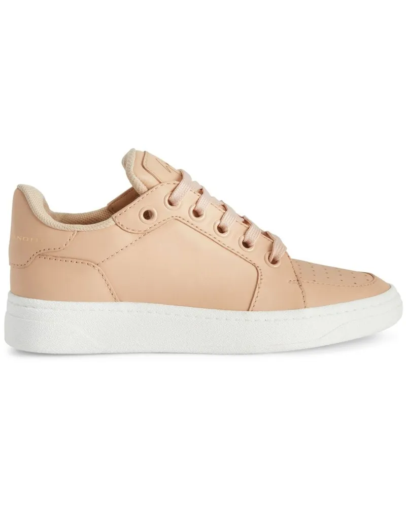 Giuseppe Zanotti Sneakers aus Kalbsleder Nude