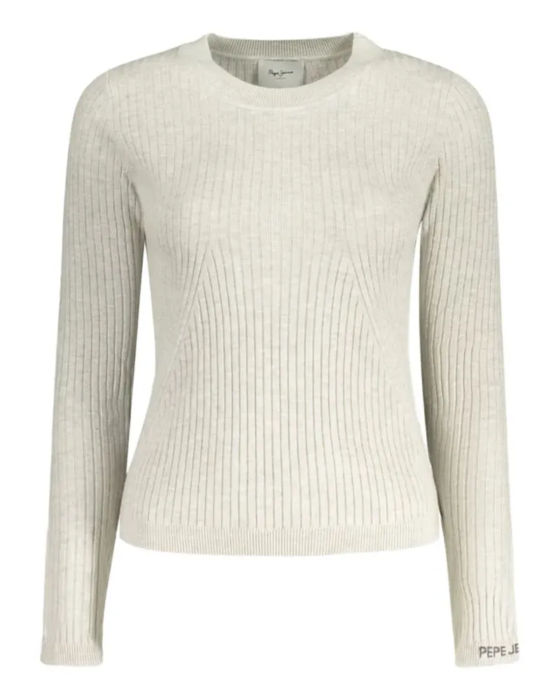 Pepe Jeans Carla crew-neck sweater - Nude Nude