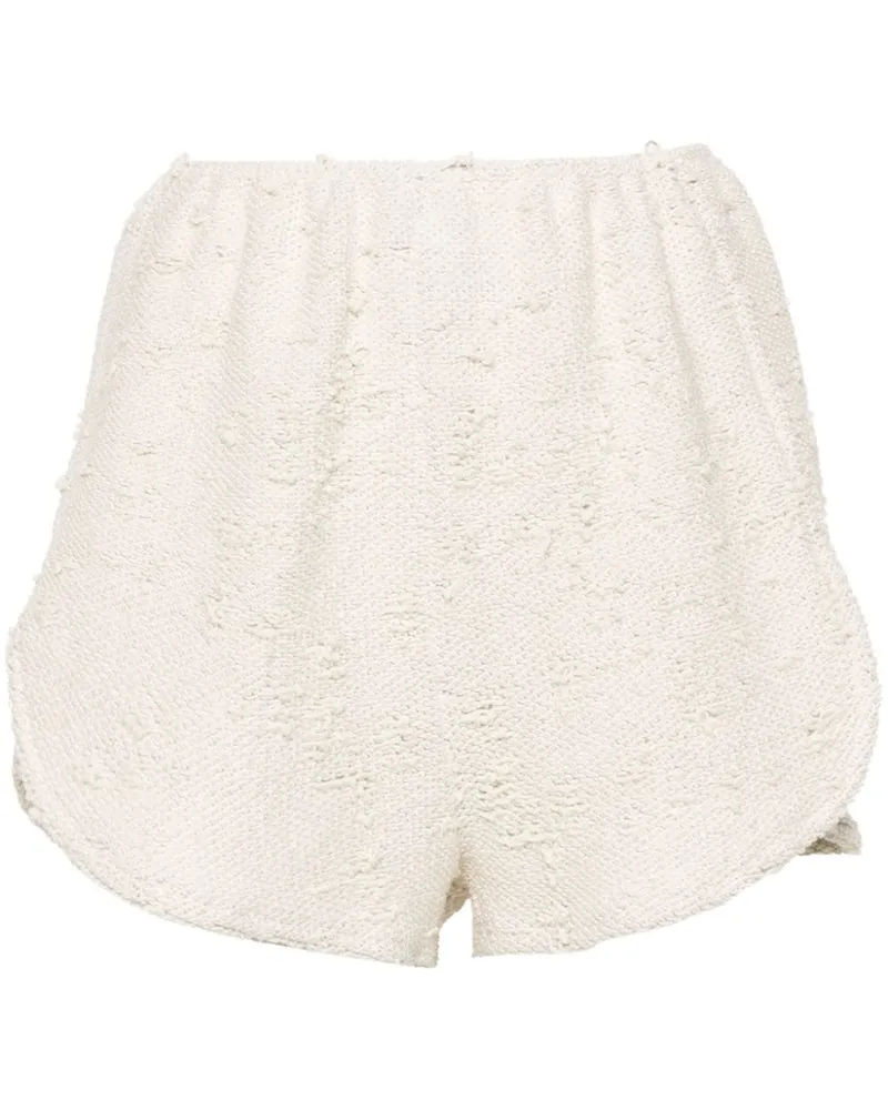 Ioana Ciolacu Shorts mit Distressed-Optik - Nude Nude