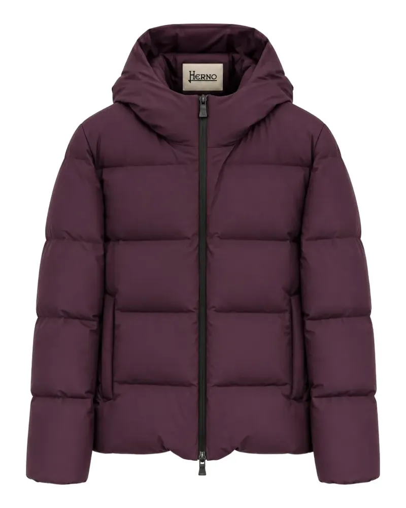 Herno quilted hooded jacket - Violett Violett