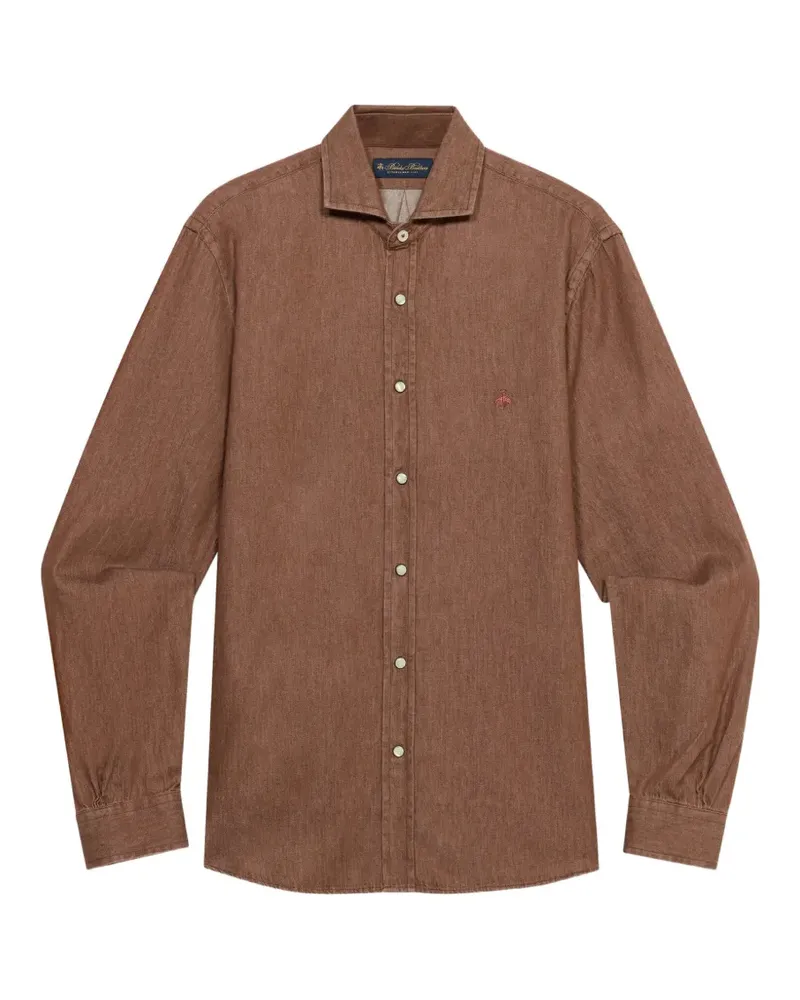 Brooks Brothers slim-fit denim shirt - Braun Braun