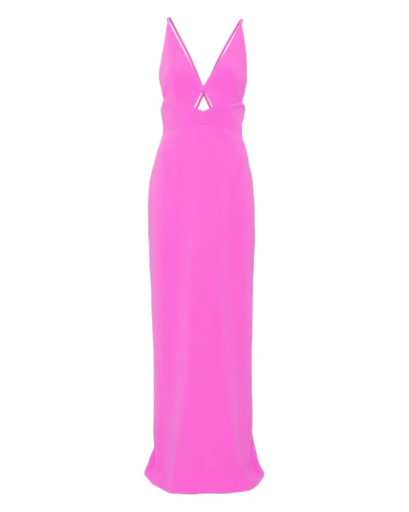 Solace London The Milly Maxikleid - Rosa Rosa