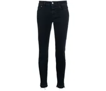Halbhohe Baker Skinny-Jeans - Blau