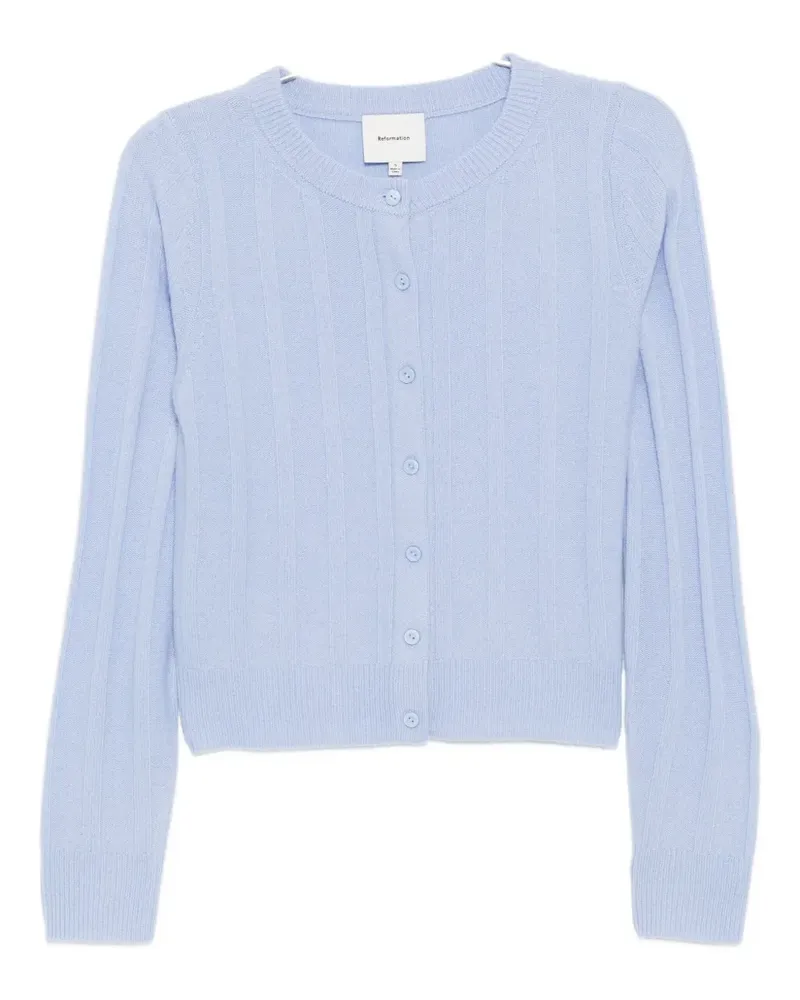 Reformation Hannah cardigan - Blau Blau