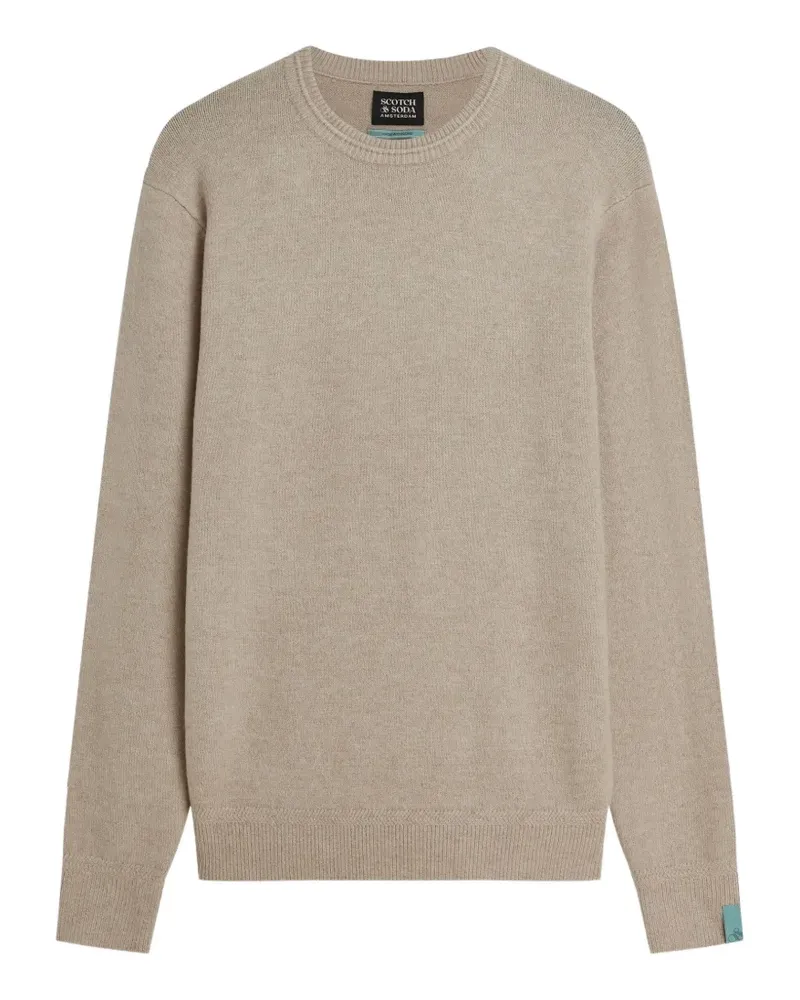 Scotch&Soda crew-neck long-sleeve sweater - Nude Nude