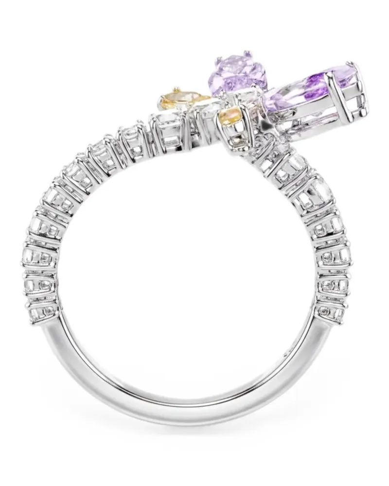 Swarovski x Ariana Grande dragonfly-motif ring - Silber Silber