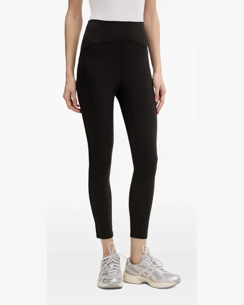 Helly Hansen logo-print high-waisted leggings - Schwarz Schwarz