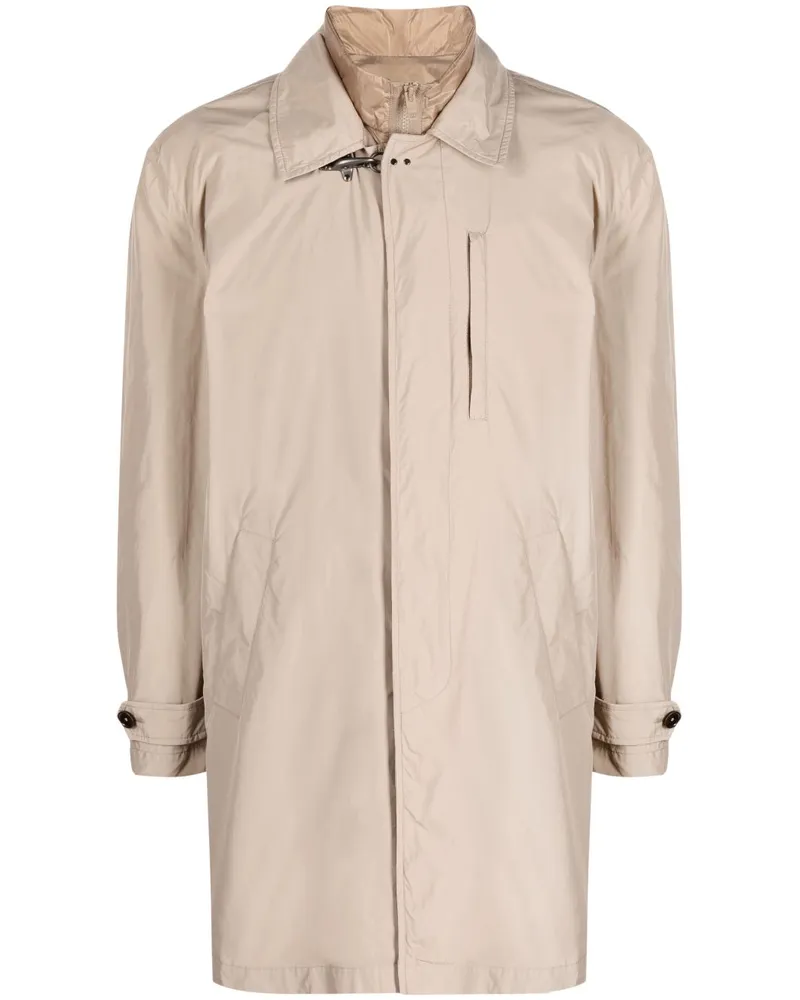 Fay Trenchcoat im Layering-Look - Braun Braun