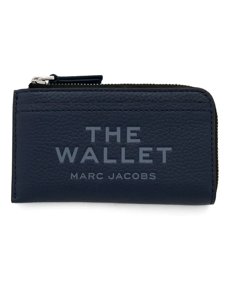 Marc Jacobs The Leather Portemonnaie - Blau Blau
