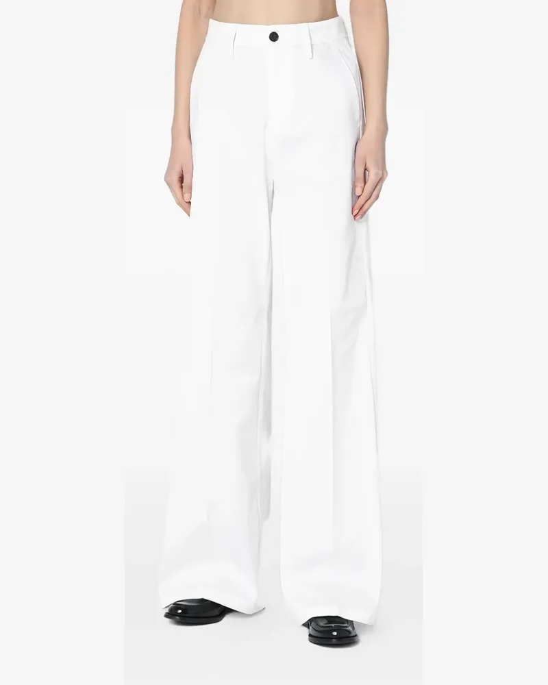Department 5 Misa Hose mit weitem Bein - Weiß Weiß