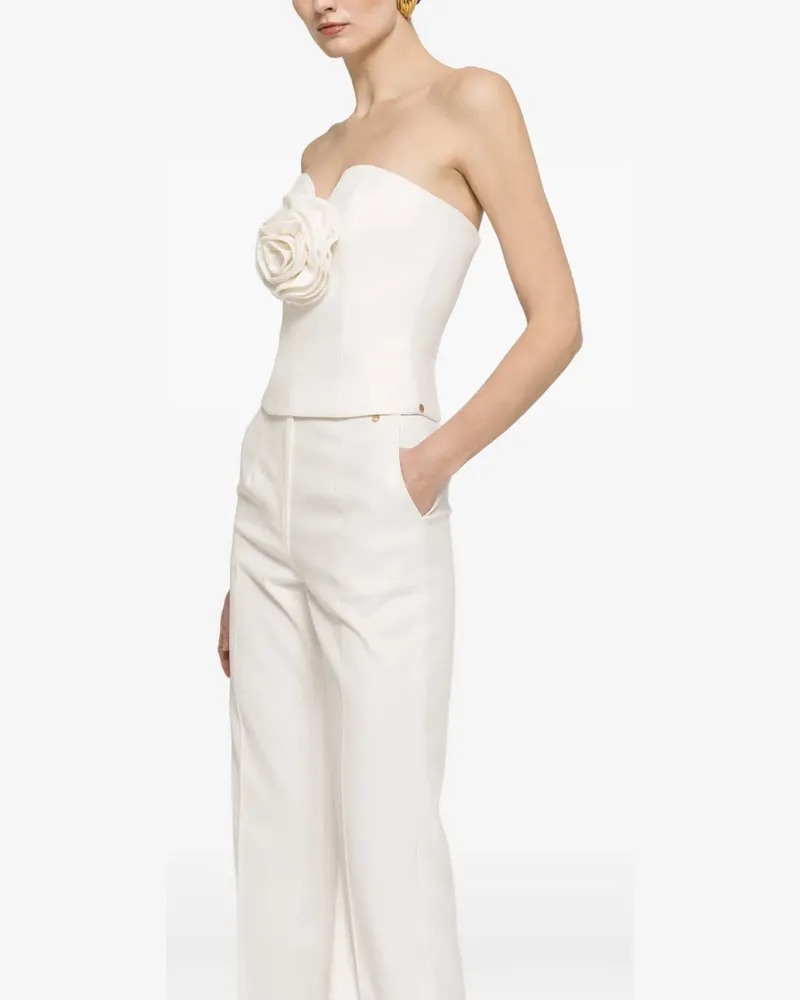 NISSA Oberteil mit Applikationen - Weiß Weiß