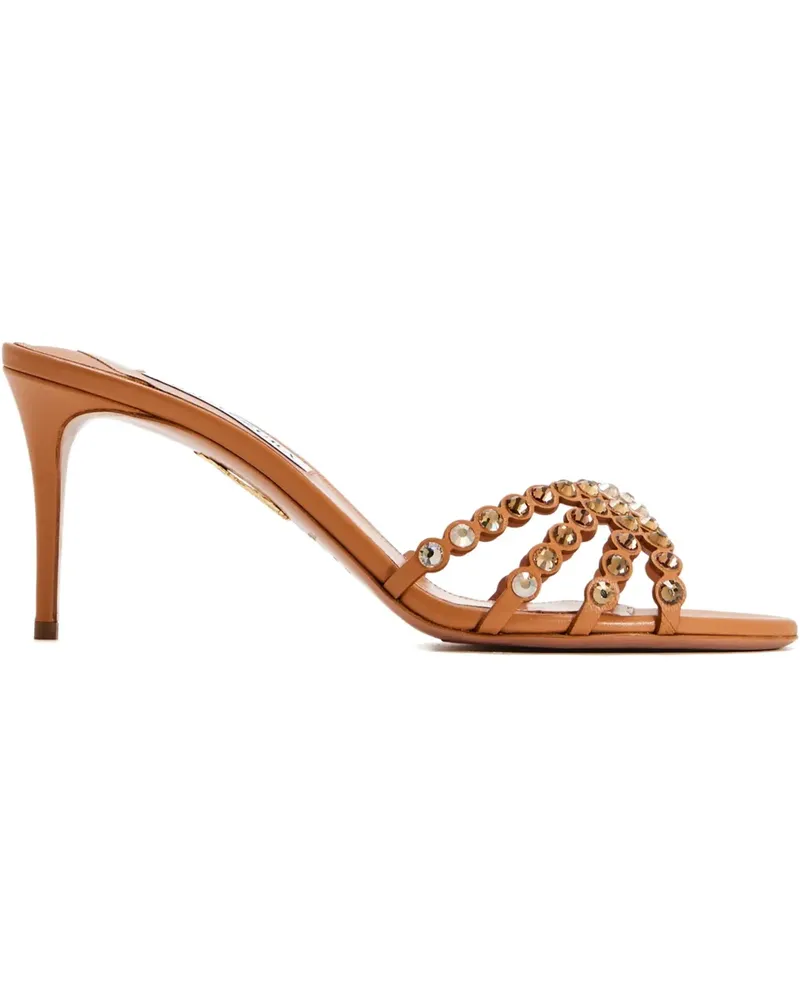 Aquazzura Tequilla Sandalen 75mm - Braun Braun