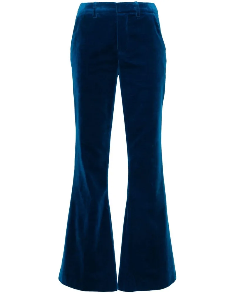Zadig & Voltaire Ausgestellte Samthose - Blau Blau